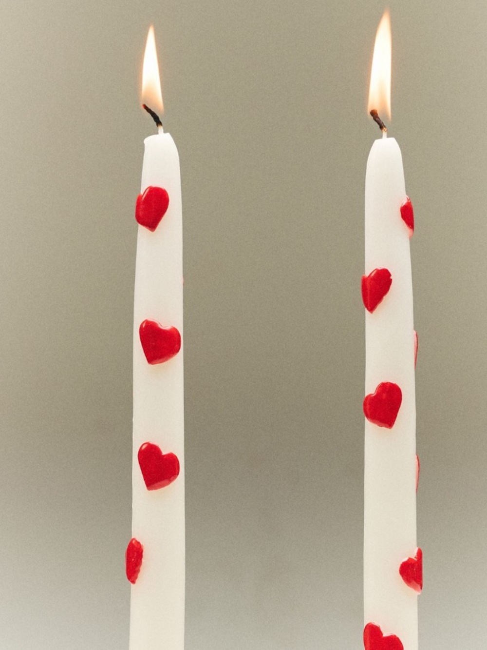 Anthropologie The Amour Taper Candles, Set of 2